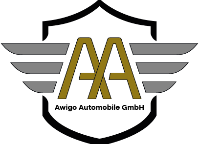 Logo der Kunden Awigo Automobile GmbH, die den Service des Transports und Auslieferung von Ersatzteilen und Autozubehör in Anspruch nehmen.